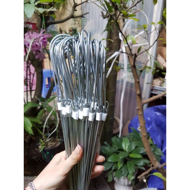 Set 50 Móc Kẽm size 80cm treo lan cực chắc chắn