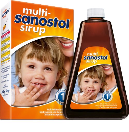 Siro Vitamin tổng hợp Multi Sanostol Sirup số 1 cho bé 300ml