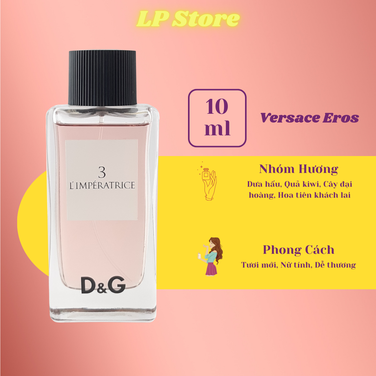 Mẫu nước hoa D&G L' Imperatrice Limited Edition 10ml