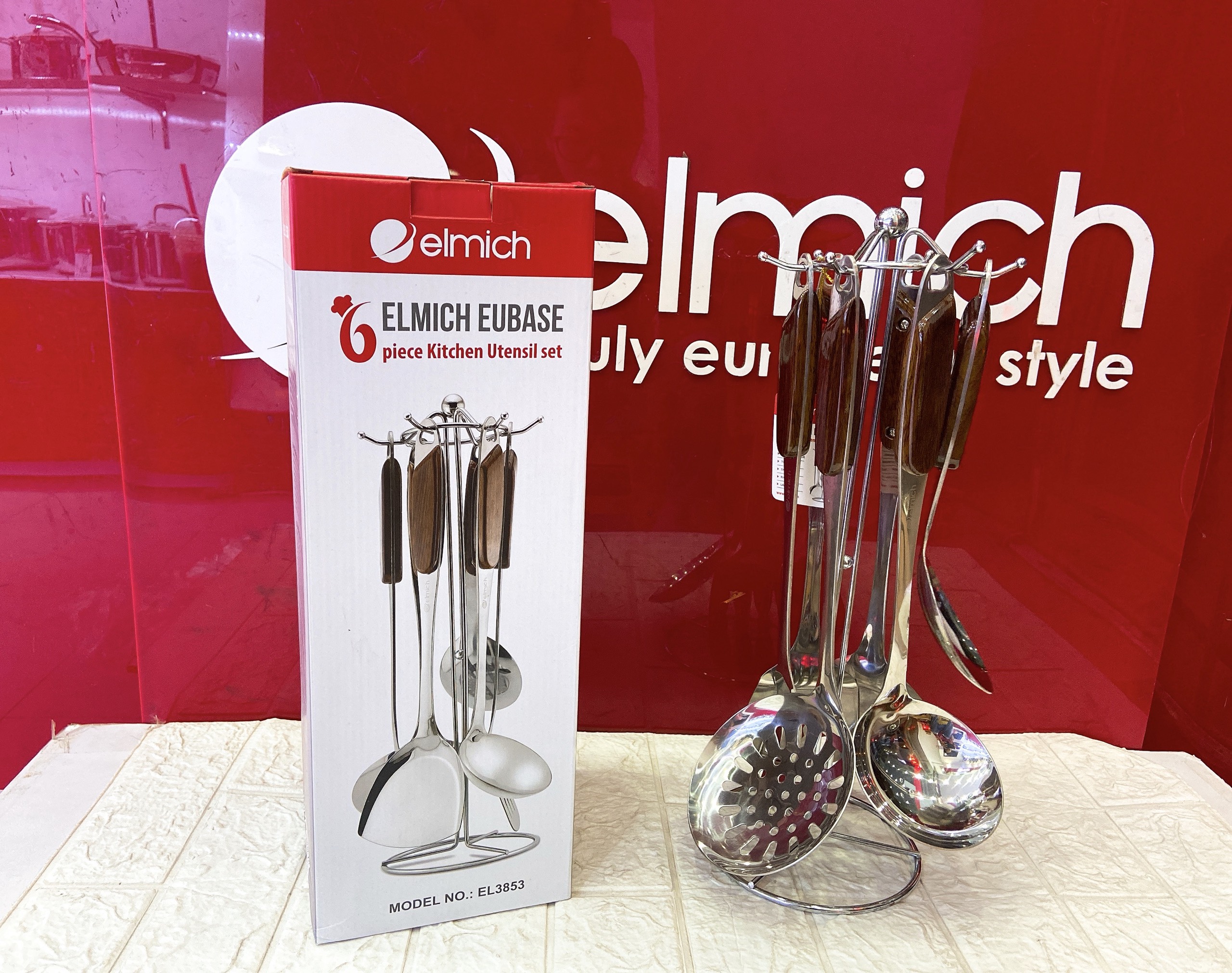 Bộ dụng cụ nhà bếp elmich inox 7 món eubase el3853