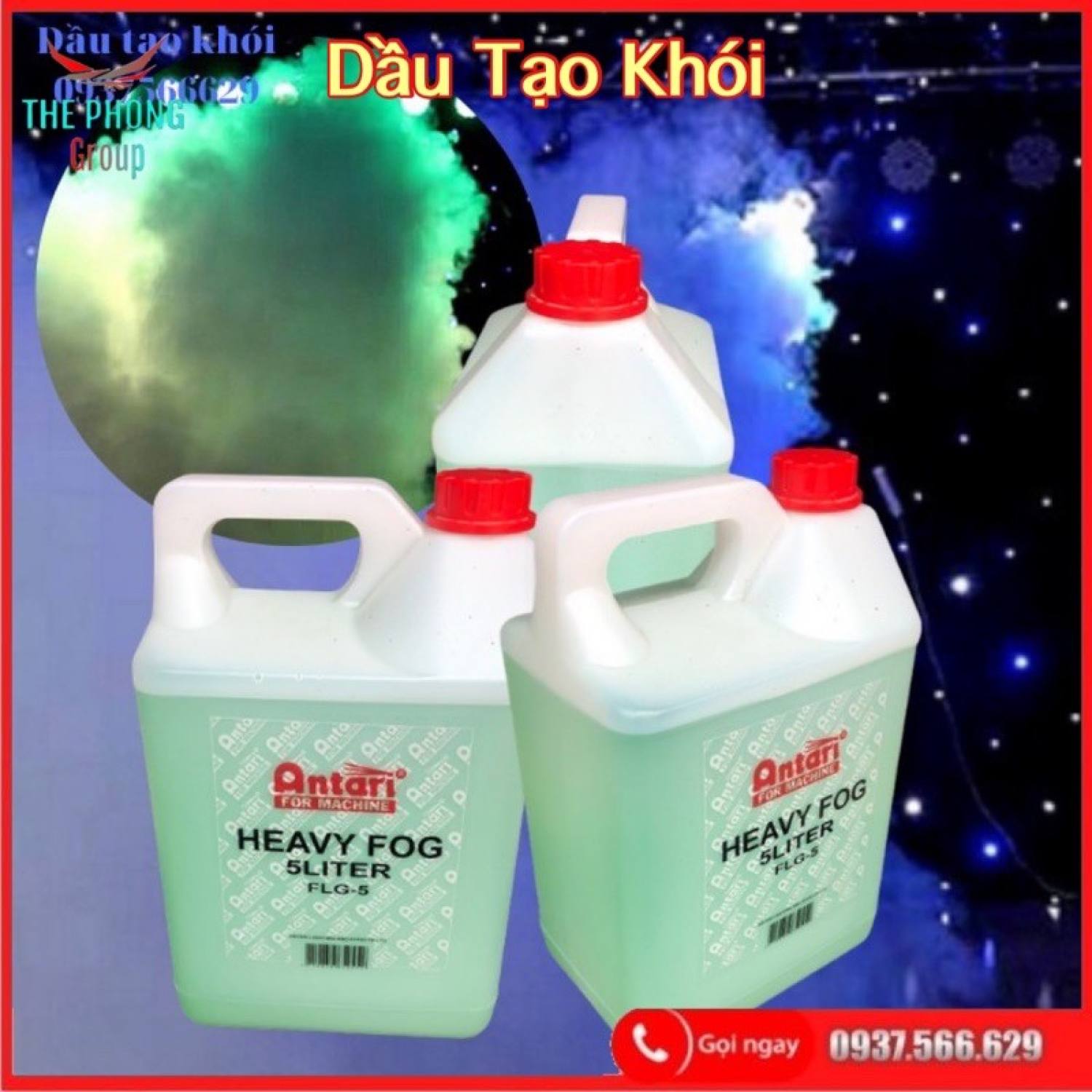 Nước tạo khoi' antari. dùng để tạo hiệu ứng khoi' cho sân khấu, dành cho các loại máy khoi' thông thường