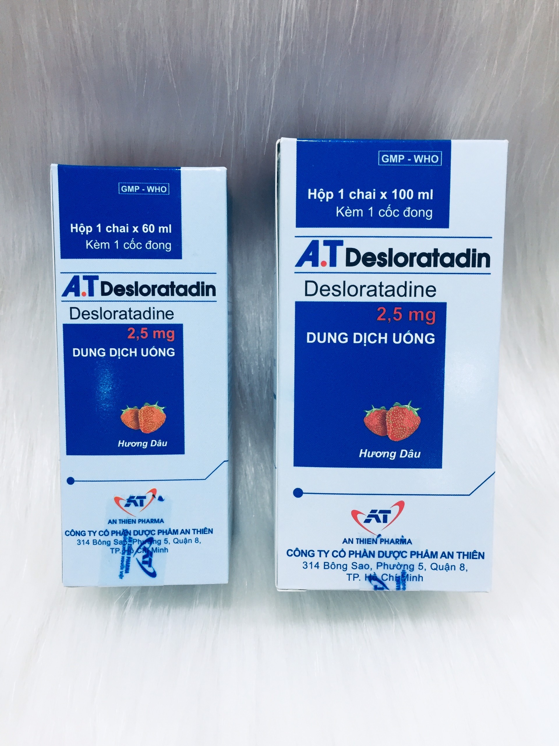 siro a.t desloratadin giảm sổ mũi, hắt hơi, nghẹt mũi 1