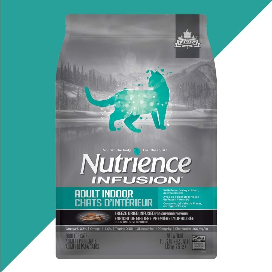 (2.27KG) Thức Ăn Hạt Cho Mèo Nutrience Infusion Kittens Adults - Phát Triển Trí Não , Da Lông, Miễn Dịch, Tiêu Hóa