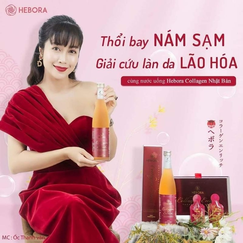 Hebora Collagen Enrich Nước Uống Đẹp Da Nhật