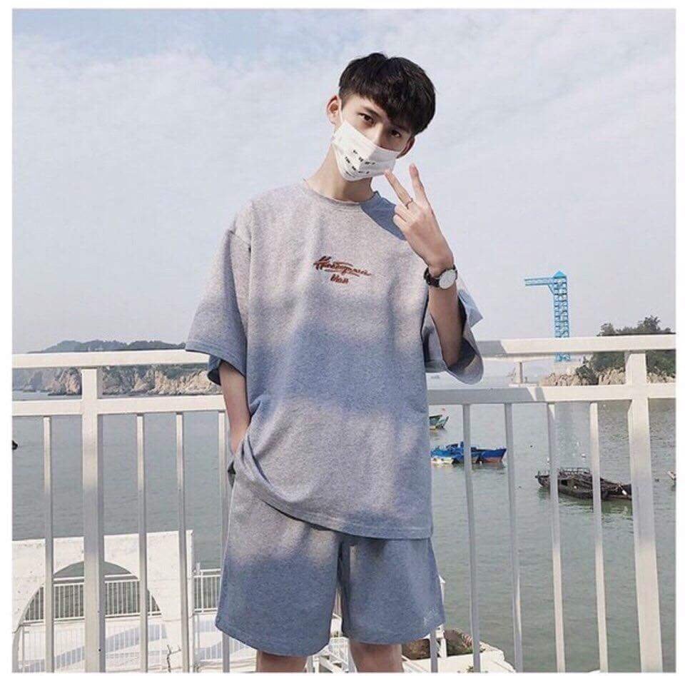 [HCM]SET BỘ NAM UNISEX FORM RỘNG TAY LỠ... BỤI BỤI BỤI TP