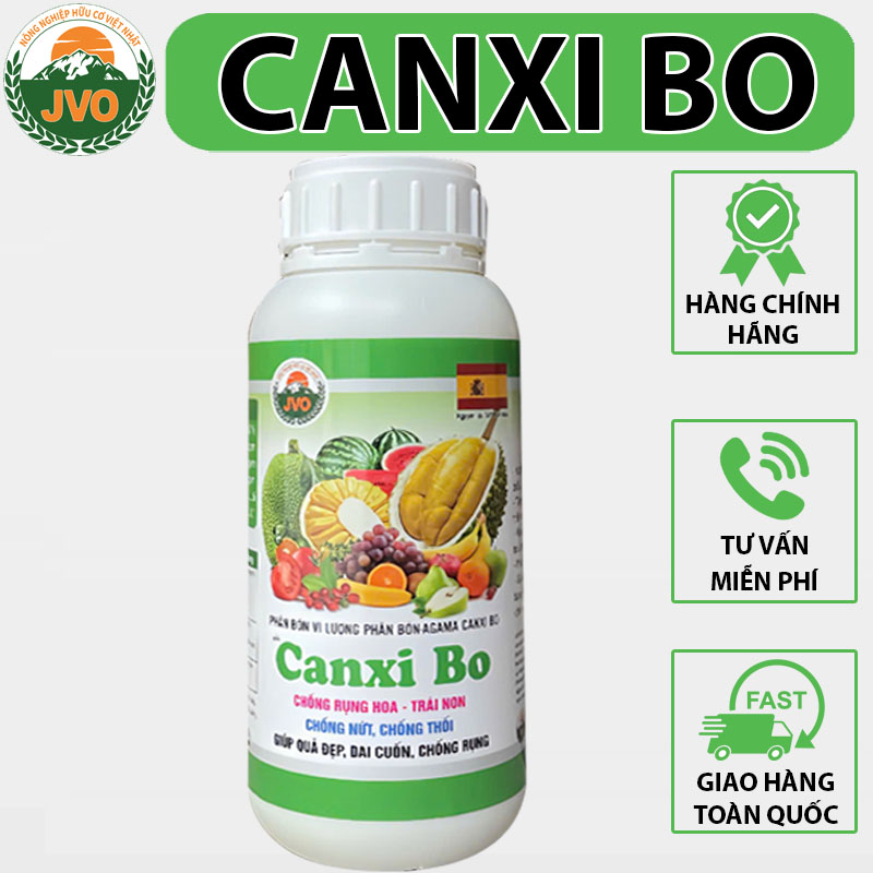 Phân Bón Hữu Cơ Canxi BO nhập khẩu 100% từ Tây Ban Nha JVO65 NongNghiepVietNhat