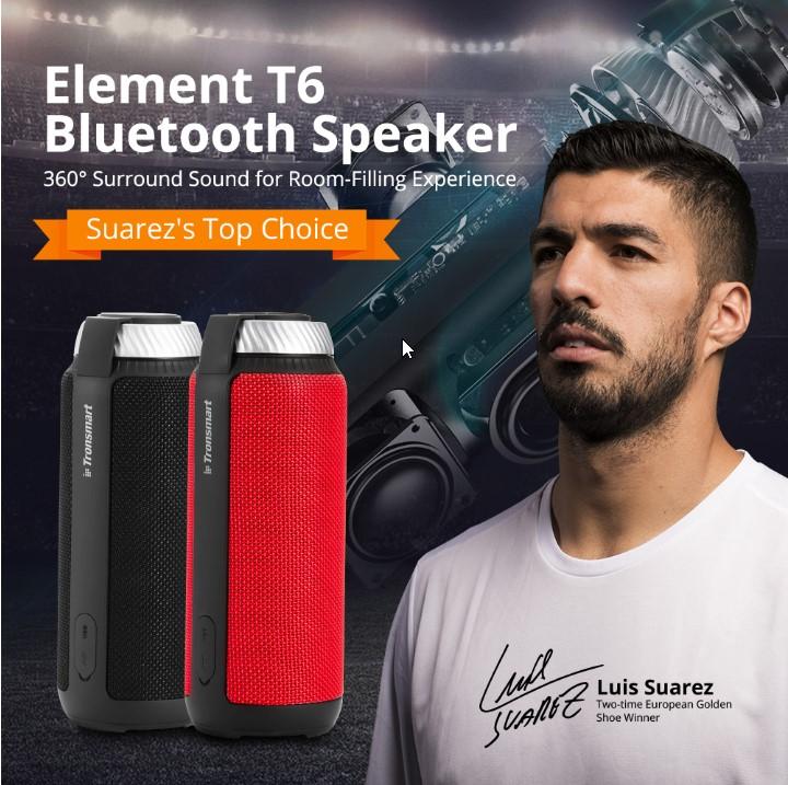 Loa mini công suất lớn, ban loa khong day - loa bluetooth super bass tronsmart dinot6 - siêu phẩm bass, âm trầm ấm, âm thanh vòm 6d , dòng loa cao cấp - bh uy tín 1 đổi 1.