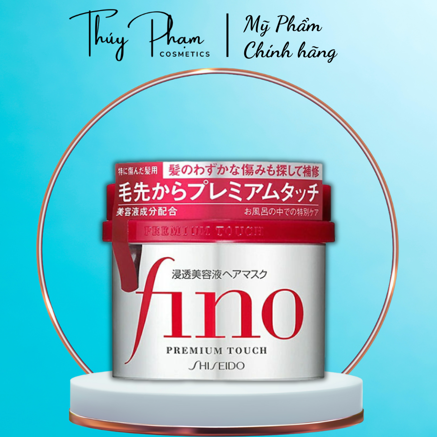 Kem ủ tóc fino nhật bản 230g, kem ủ tóc fino shiseido nhật bản