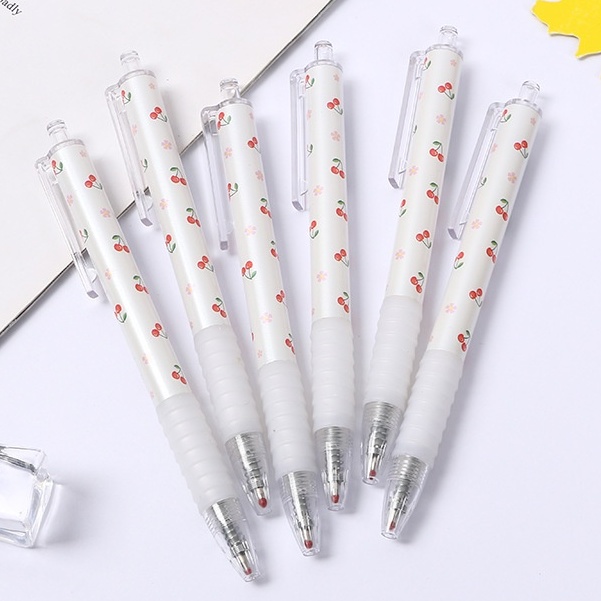 Bút gel mực đen nước Đáng Yêu Ngòi 0.5mm Dạng Bấm Tiện Dụng Cho Học Sinh / Nhân Viên Văn Phòng ST425