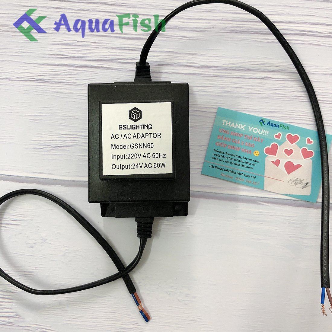 [HOÀN TIỀN 10%]Bộ Nguồn Chuyển Đổi Dành Cho Đèn Âm Nước Hồ Cá Koi, Hòn Non Bộ, Tiểu Cảnh