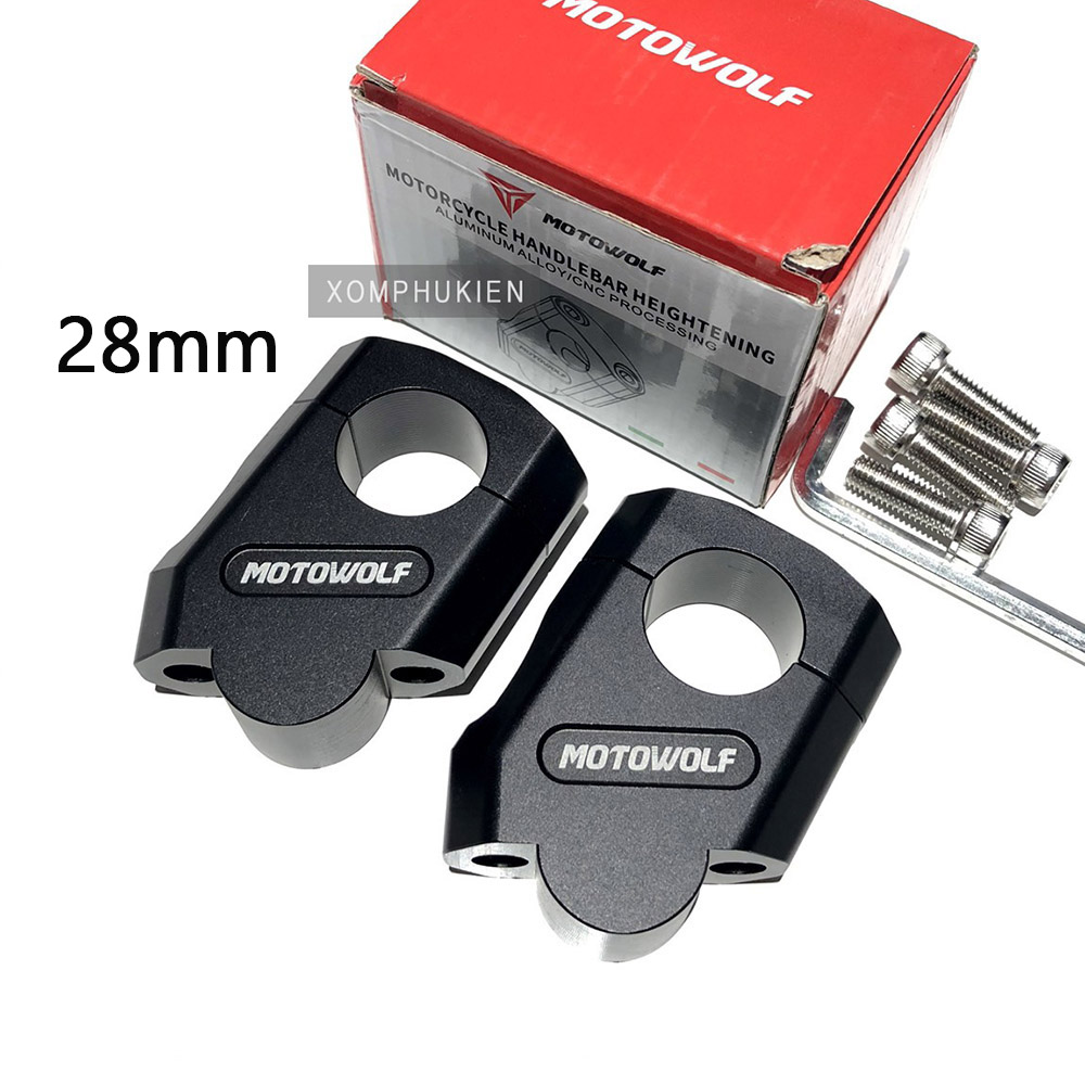   HCM Gù Xéo Nâng Ghi Đông 22mm Hoặc 28mm Hàng Cao Cấp   1 Đôi    