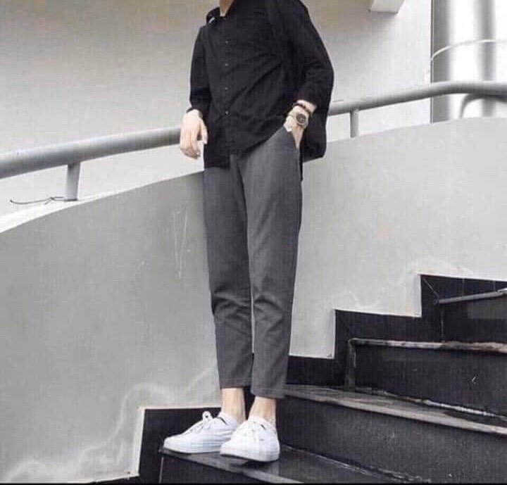 Quần baggy kaki nam nữ đủ màu đủ size, Quần kaki nam ống suôn dáng đẹp