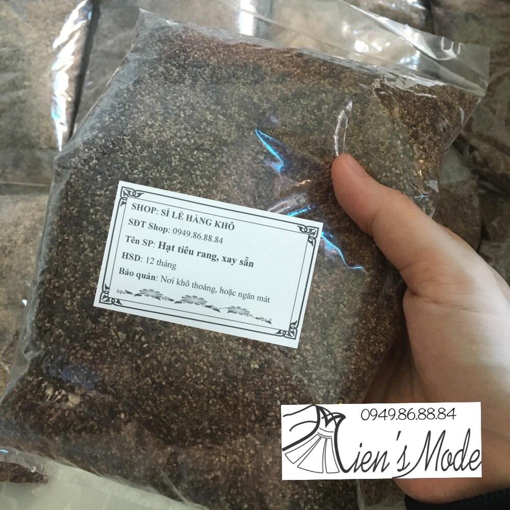 1kg hạt tiêu đã rang xay cay thơm