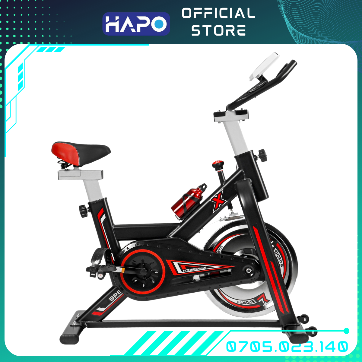 Xe thể thao,xe đạp tập thể dục, xe đạp tập gym tại nhà có đồng hồ cảm biến, xe đạp thể dục tại nhà, xe thể dục toàn thân, xe đạp thể thao trong nhà khung thép chống gỉ chắc chắn
