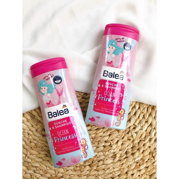 Sữa tắm gội Balea dành cho trẻ em và người lớn làn da nhạy cảm, 300ml | Sữa tắm dưỡng ẩm Balea | Chính hãng Đức 300ml