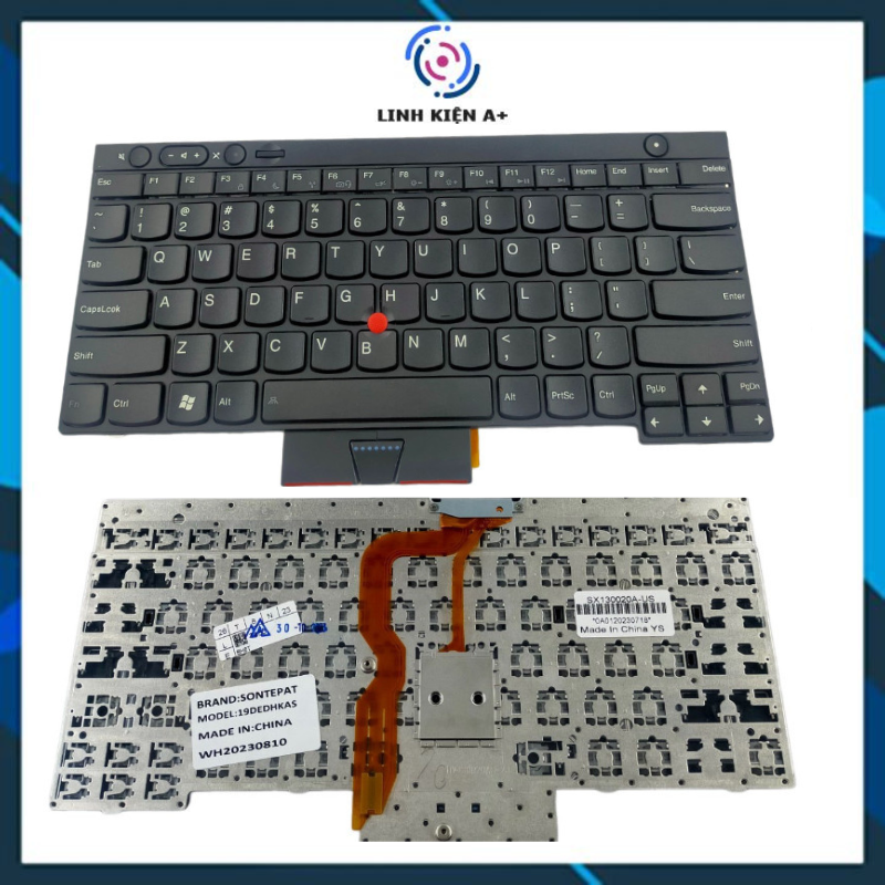 Bàn phím lenovo thinkpad t430 t430i t430s x230 x230i t530 w530 chuẩn us