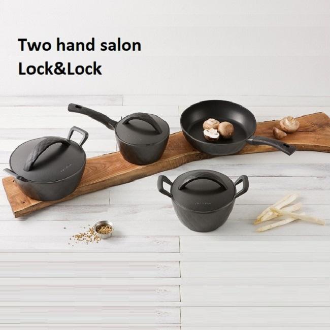 [HCM]nồi salon lock&lock - nồi salon 2 quai lock&lock