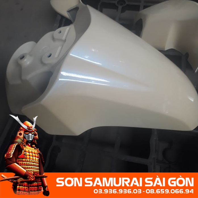 [HCM]Sơn SAMURAI H199** MÀU TRẮNG KEM chính hãng - Sơn phun xe máy KUROBUSHI/ SAMURAI SÀI GÒN