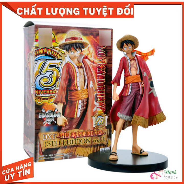 Mô hình luffy mũ rơm one piece đảo hải tặc Kỷ niệm 15 năm