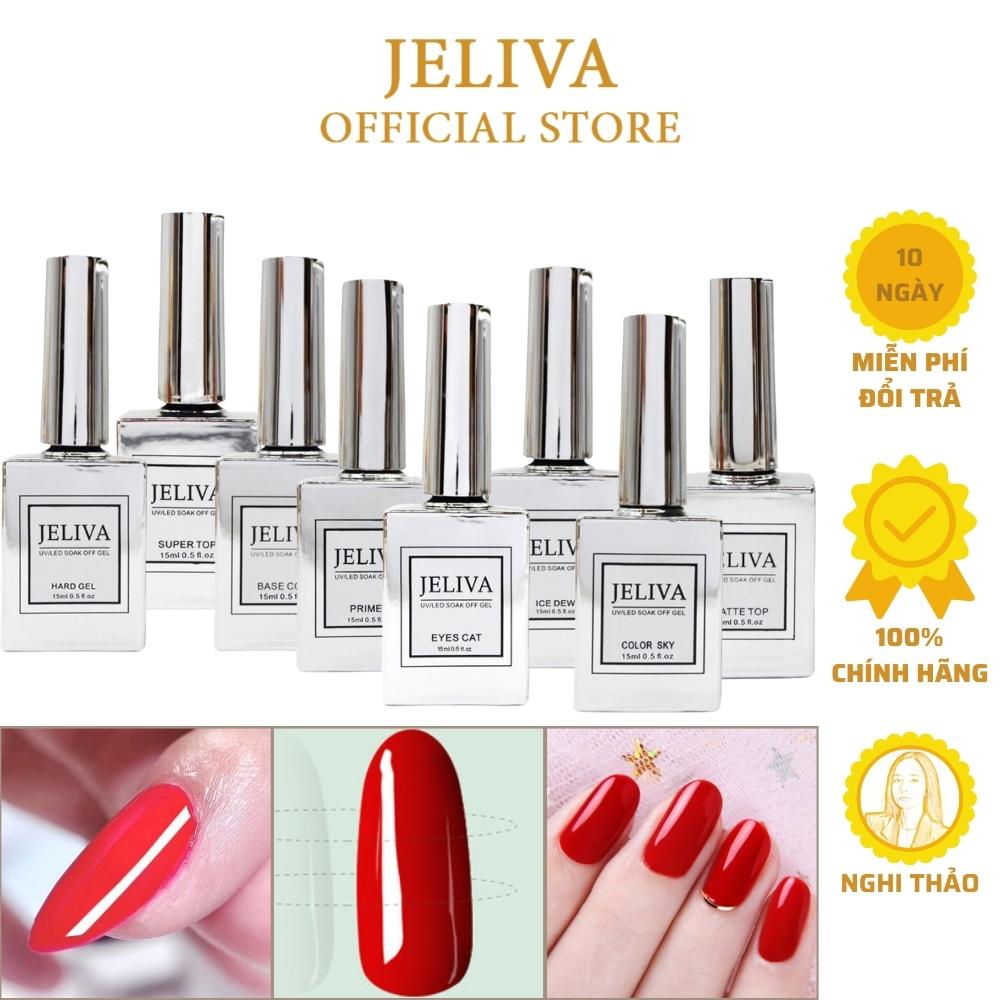 Base top , cứng móng , kiềm dầu , top giọt sương, top lì , top loang , cồn loang , sơn mắt mèo kim cương jeliva