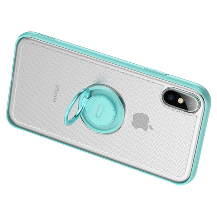[Nhập ELMAY21 giảm 10% tối đa 200k đơn từ 99k]Ốp lưng  Iphone X / XS / XR / XS Max kèm iring Baseus Bảo vệ che chở cho cả camera còn là giá đỡ cho bạn iring có thể xoay 360 độ