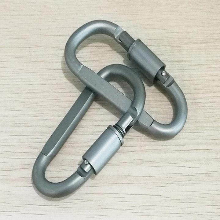 Móc nhôm có vặn khóa - combo 2 cái - diy133