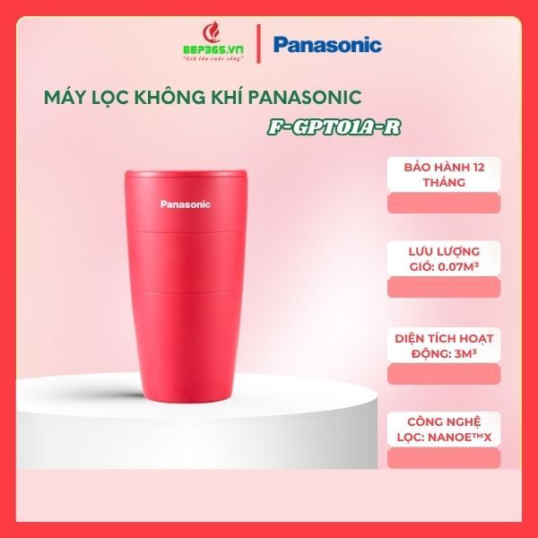 Panasonic F-Gpt01A-R Air Purifier, for Cars, 12 Month Warranty - Collection Giá 3,627,500 Đồng*Miễn phí vận chuyển
