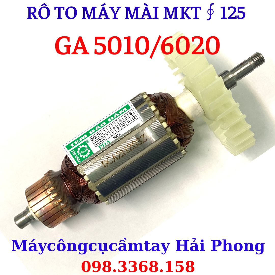 Rô to máy mài góc ma.ki.ta mod. ga5010 / ga6020