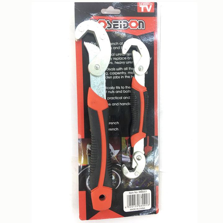 Bộ 2 cờ lê đa năng giữ vặn ống ren 8-32mm