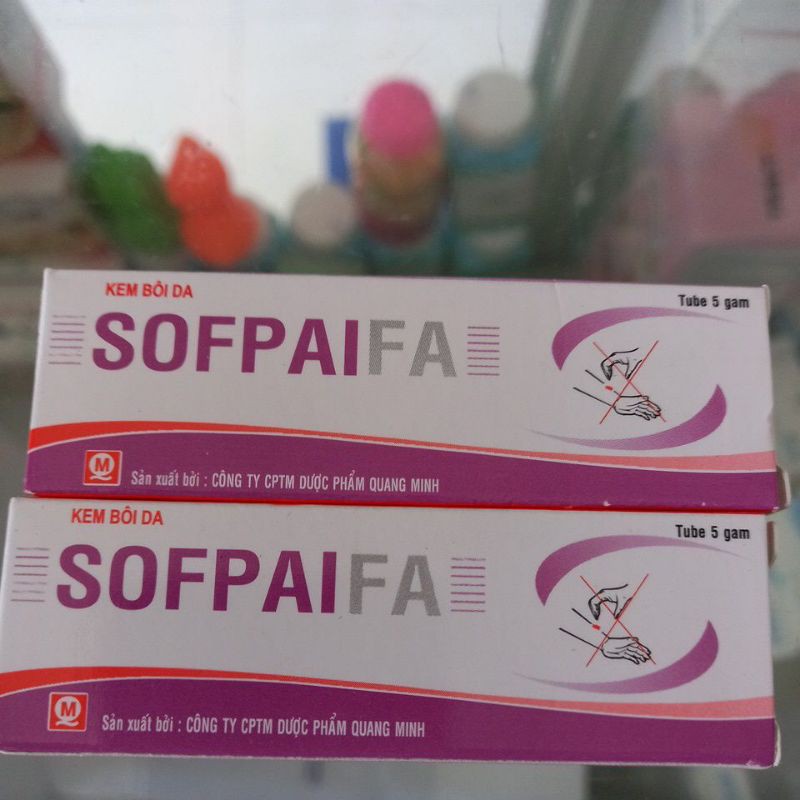 Sofpaifa -kem bôi vết ngứa do muỗi ,kiến...... đốt