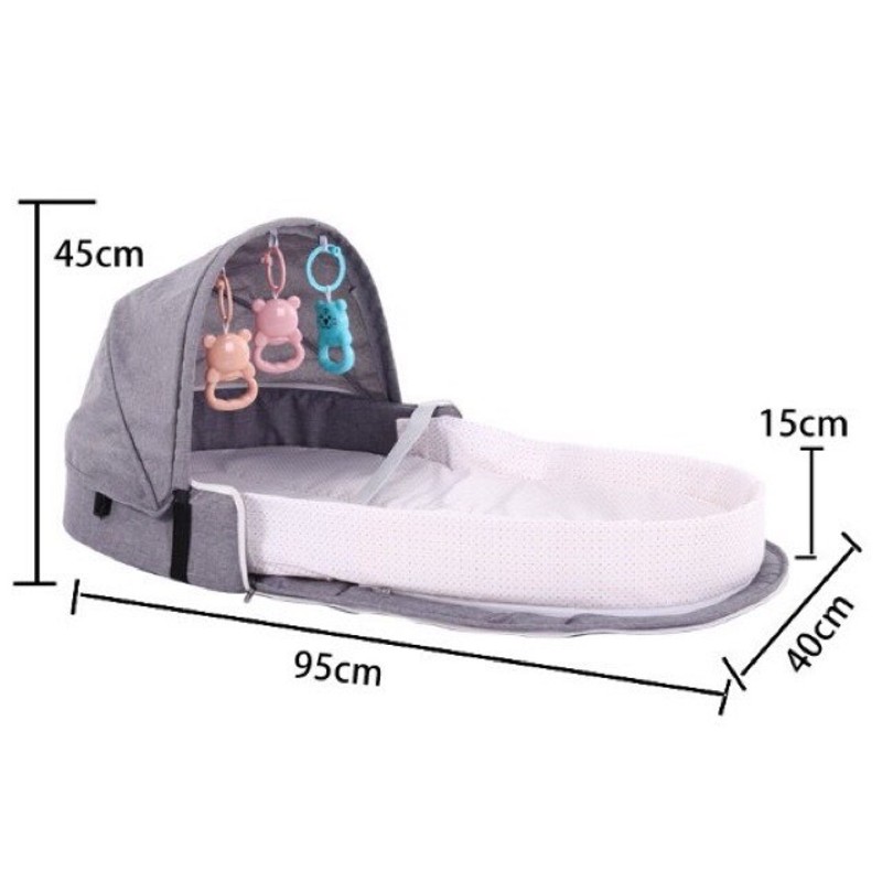 Giường Nôi Cho Bé, Nôi Phát Nhạc Giúp Bé Phát Triển Trí Não, Nôi Em Bé, Mịn Màng, Êm Ái, Cho Bé Giấc Ngủ Ngon Và Sâu Hơn.