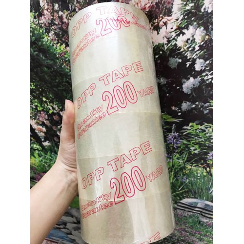 1 cây băng keo trong loại 100 yard/ 200 yard cao cấp gồm 6 cuộn