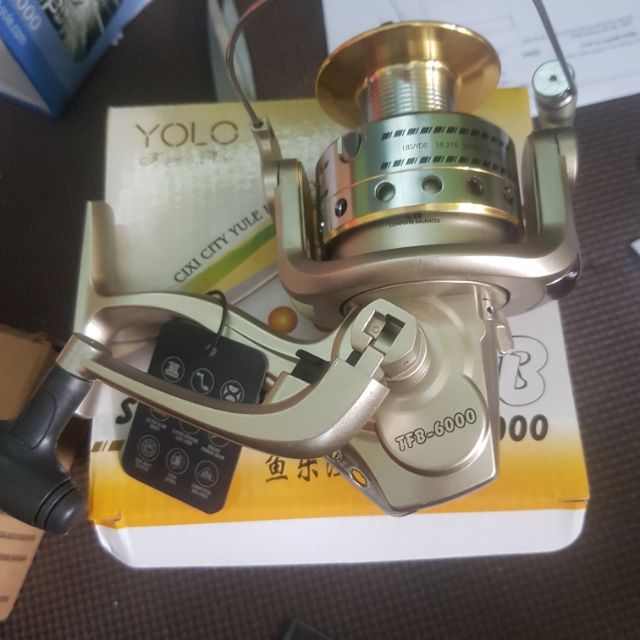 Máy câu Yolo TFB 3000 - 6000  (cam kết bán hàng chất lượng có bảo hành)
