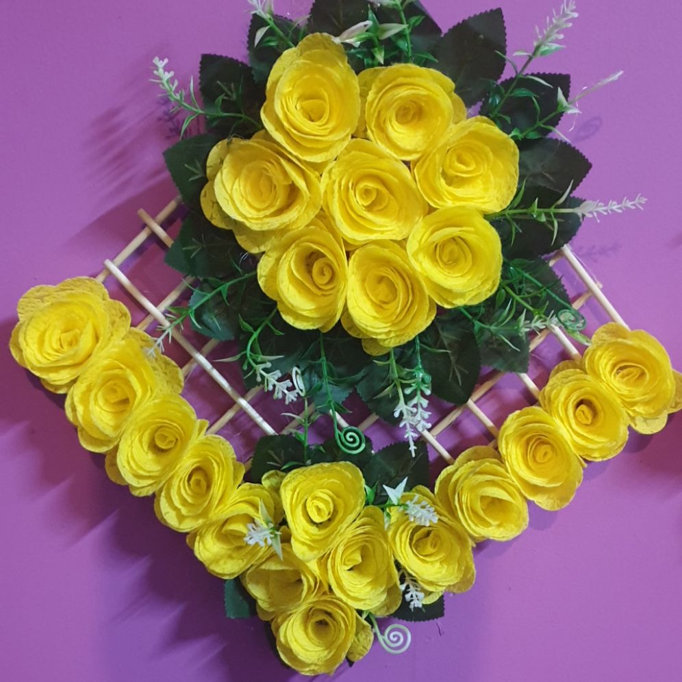 3 bộ làm hoa hồng vĩ treo tường 0907519890
