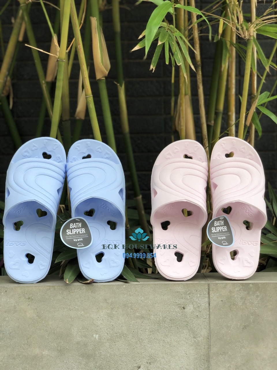 [HCM]Dép đi trong nhà tắm EVA Heart Lock&Lock ETM531