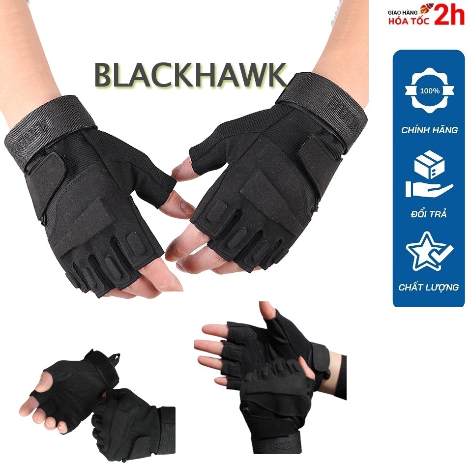 Găng tay chiến thuật BlackHawk cụt ngón