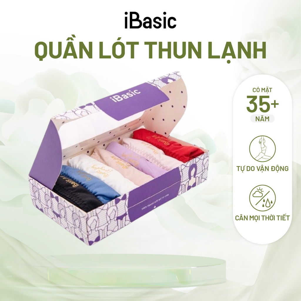  Combo 7 cái Hộp quần lót nữ thun iBasic V110 