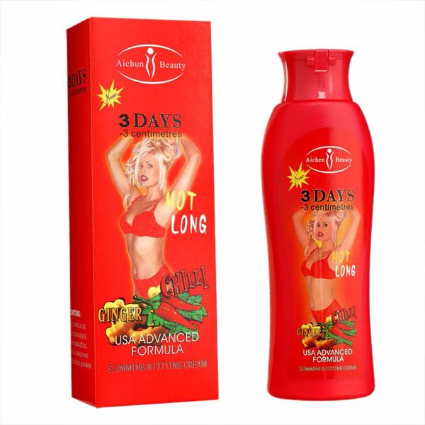Kem tan mỡ bụng 3days đỏ