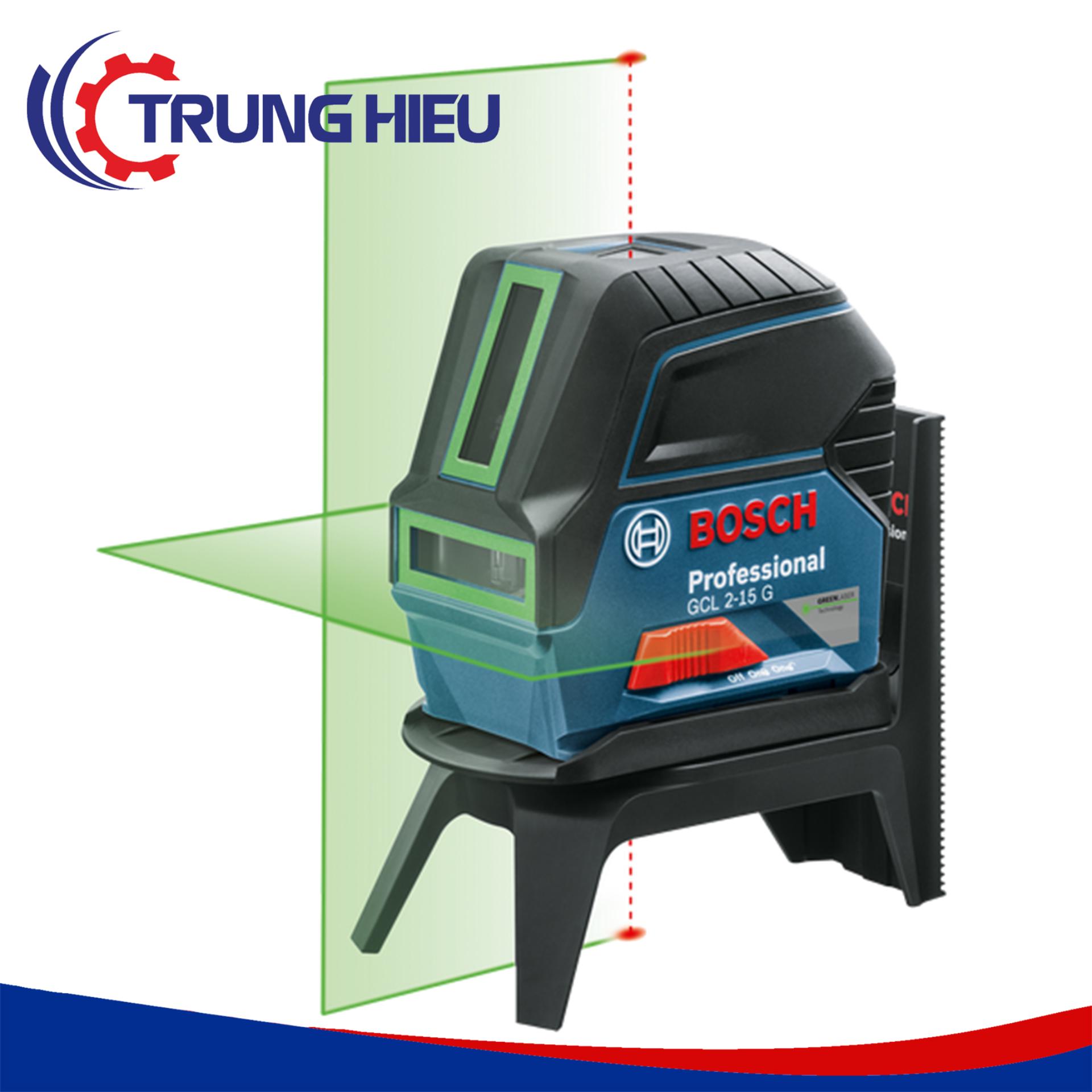 Máy cân mực bosch gcl 2-15 g tia xanh