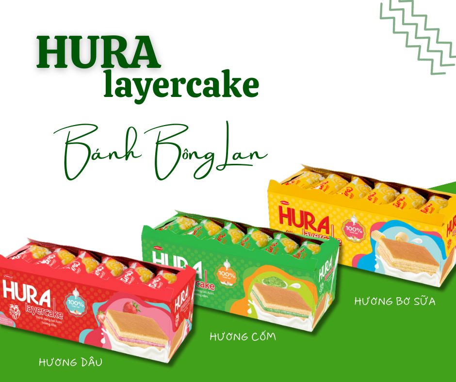 Bánh Hura Layercake  Bibica 300g