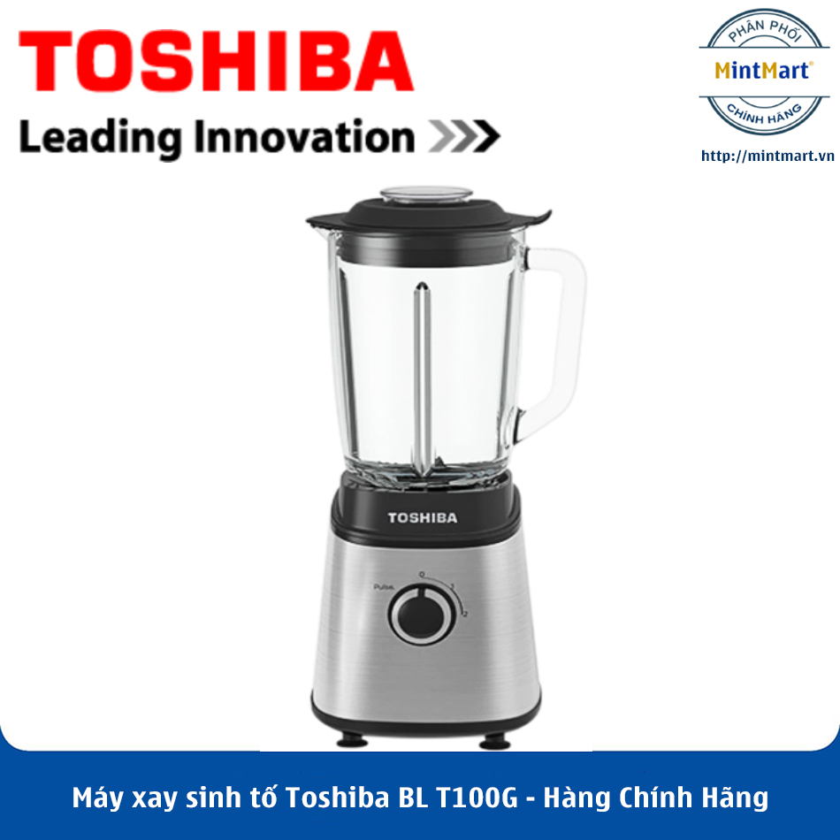Máy xay sinh tố toshiba bl t100g - hàng chính hãng