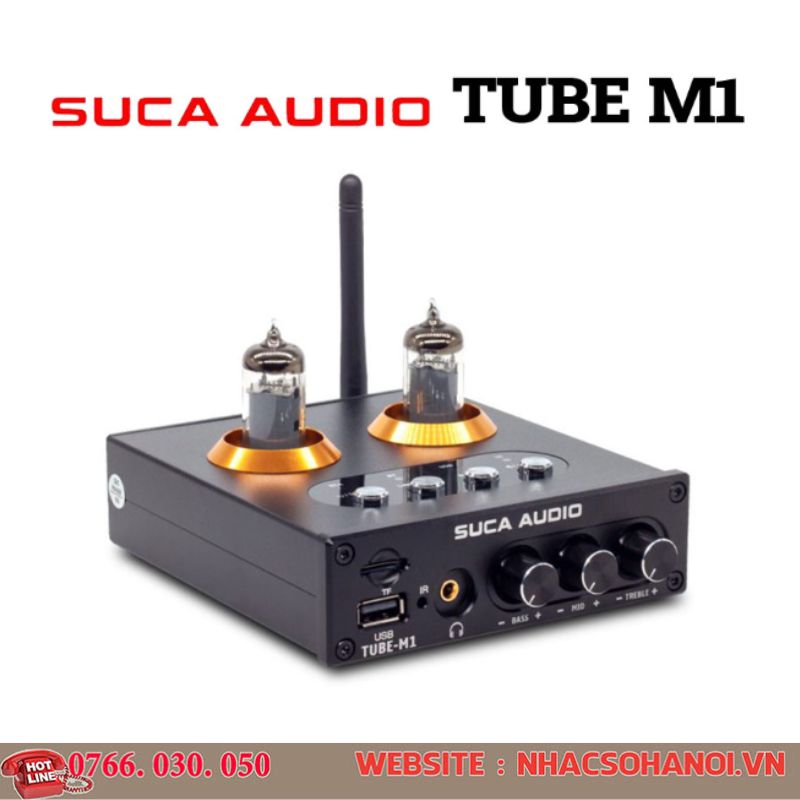 Pre đèn suca-audio m1 - đọc usb/ thẻ nhớ/ bluetooth 5.0/ điều khiển từ xa bản nâng cấp bóng mỹ mv188-5