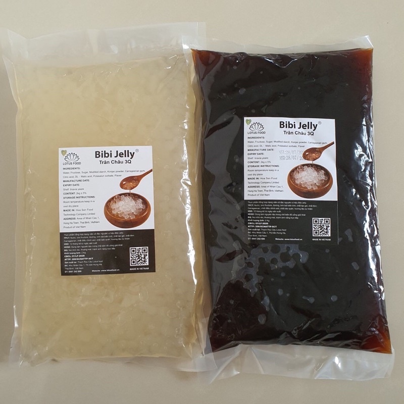 Trân châu 3Q bibi Jelly 2kg