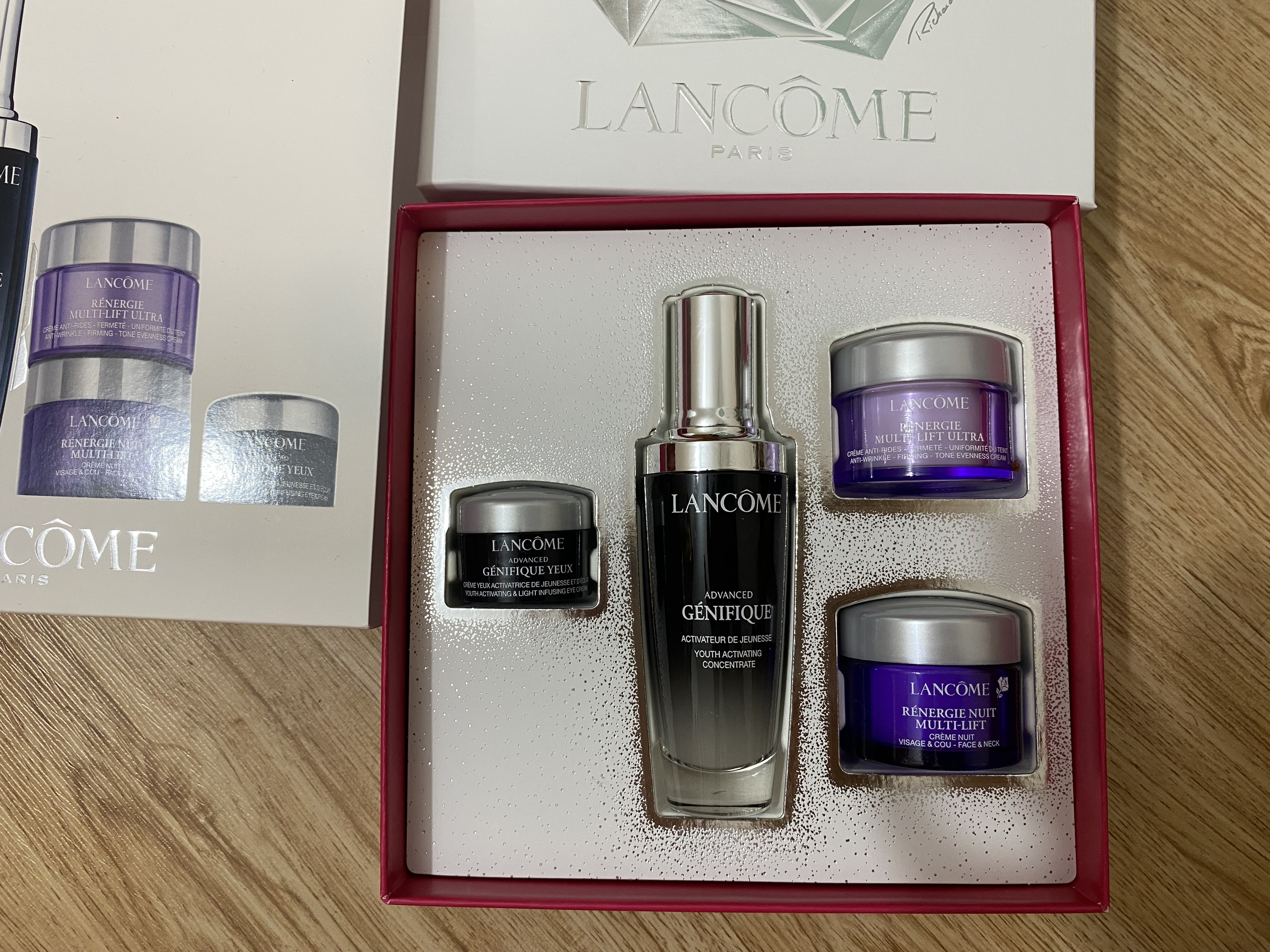 Set lancome genifique 50ml có tách set