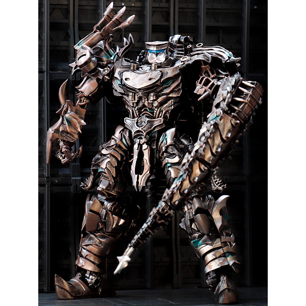 Mô hình đồ chơi tĩnh người máy robot biến hình Scorn Ls11 Transformers BmB Ancient Monsters Skorn Aoyi Mech LS-11 AM01, AM-01 BMB transformer