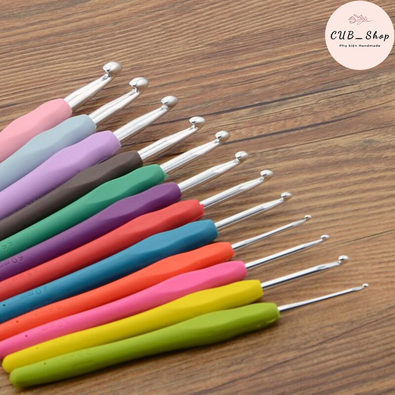 Kim móc len cán nhựa 2.0mm - 10mm