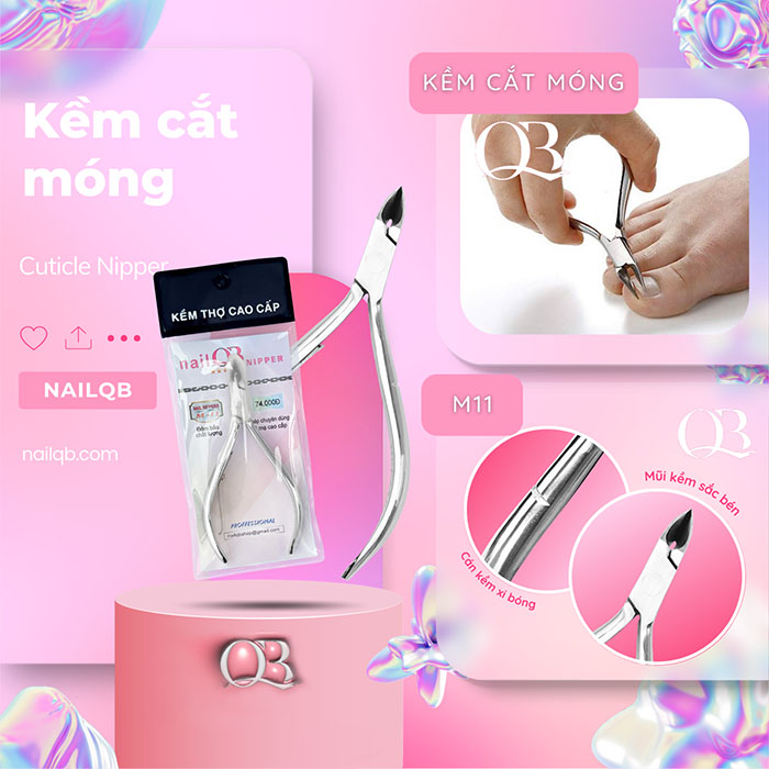 Kềm cắt móng tay chân dụng cụ cắt móng thật