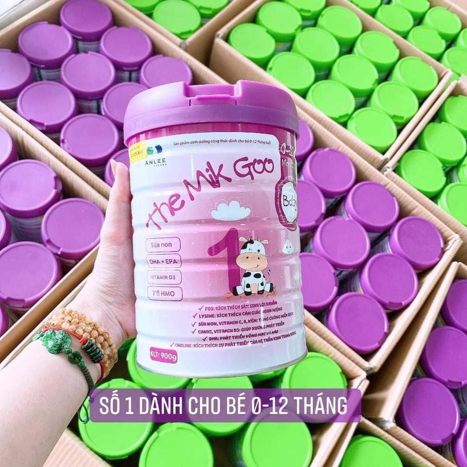 Sữa công thức the mik goo số 1 - dành cho bé 0-12 tháng 900gr