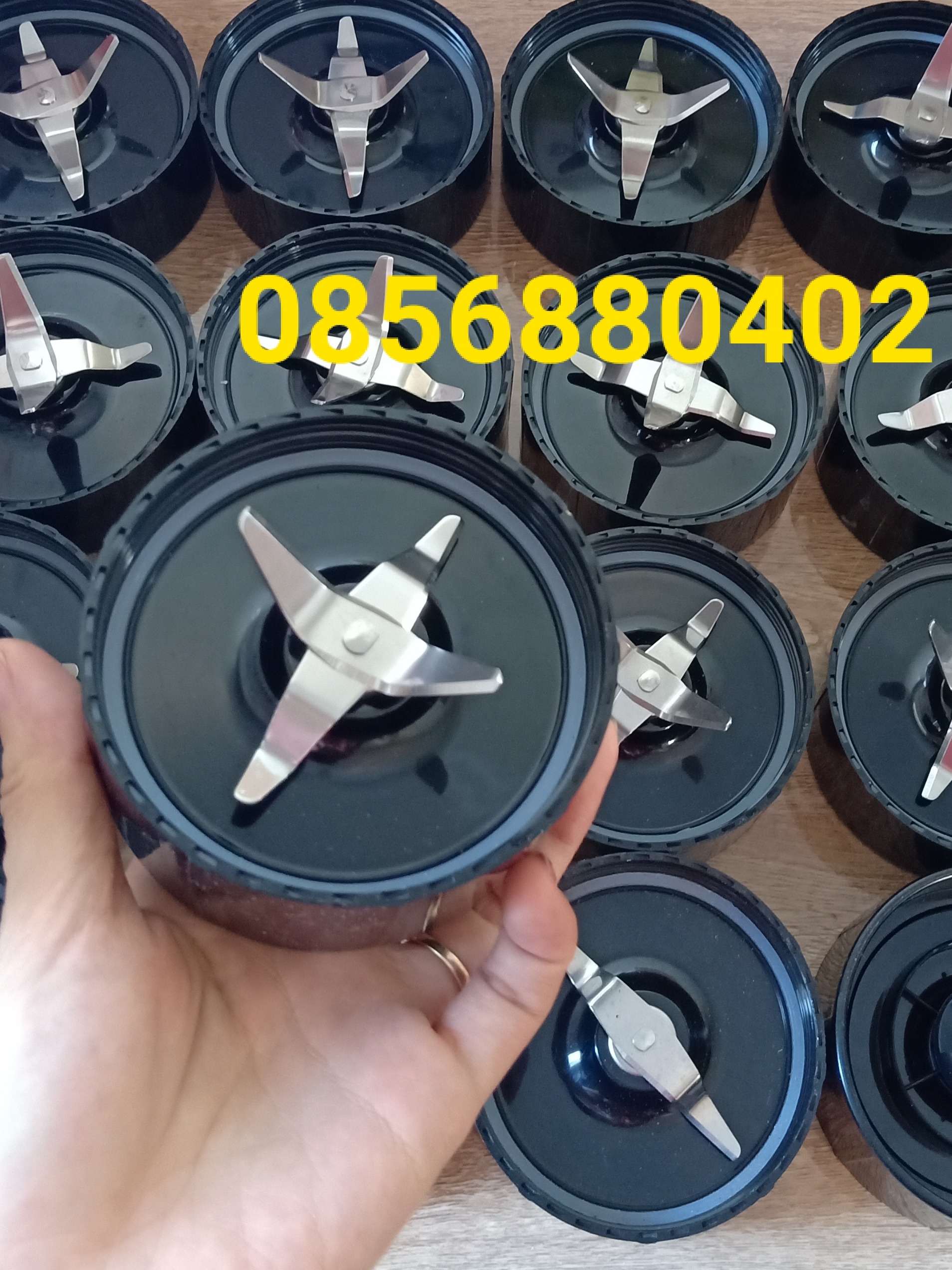 Phụ kiện Dao xay sinh tố 4 lưỡi máy xay okusanno, magic, sunhouse bánh răng 4 chấu