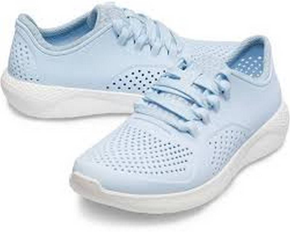 [3-Day Sale] Men's Lace-Up Plastic Shoes - Super Waterproof, Anti-Slip, Genuine Literide Pacer Crocs Shoes - 4